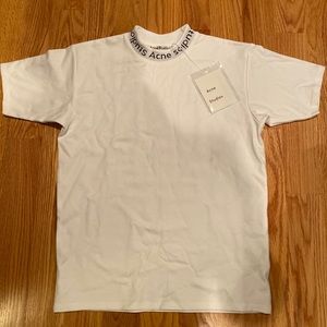 Acne Studios Collar Logo Tee